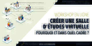 Workshop – Créer une salle d’études virtuelle – 23 mars