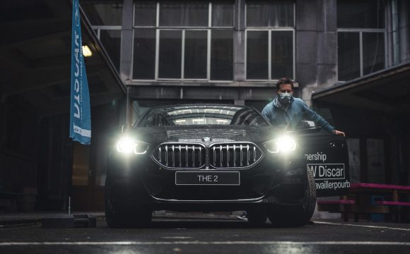 Une BMW full équipée pour les étudiants en Automobile