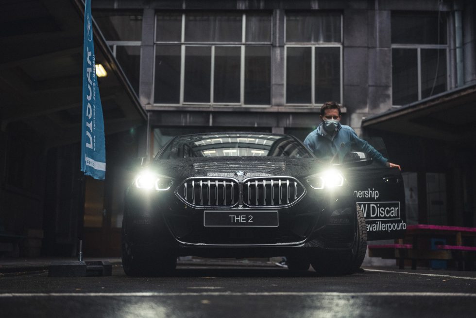 Une BMW full équipée pour les étudiants en Automobile