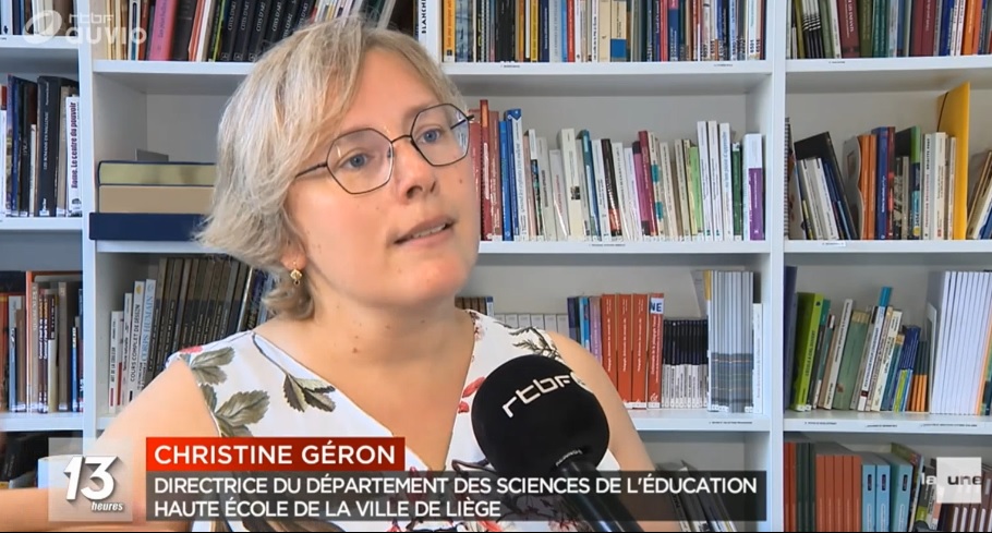 La RTBF en reportage à la HEL au sujet de la réforme de la formation initiale des enseignants (RFIE)